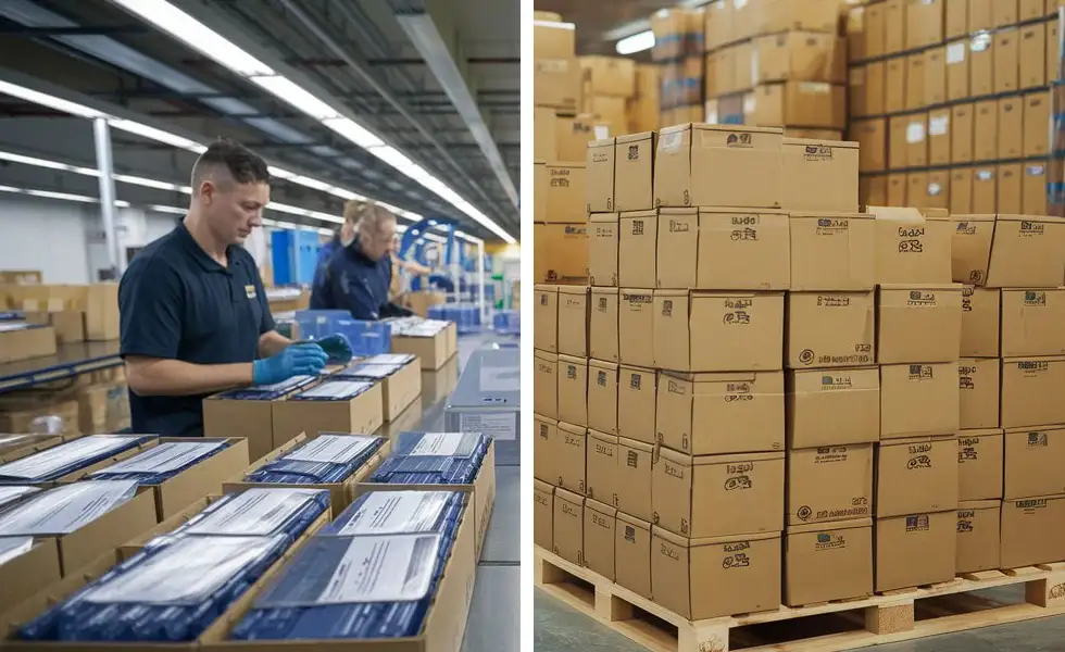 Kiteo de materialesy contenedores  de cartón